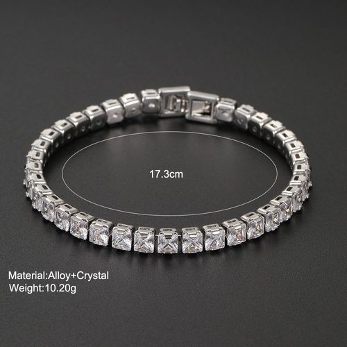 Bracelets En Cristal Plaqué Argent Pour Femme, Accessoires De Bijoux Fantaisie, Breloque Papillon, Luxe Abordable, Fête De Mariage
