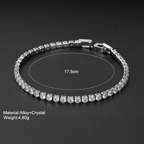 Bracelets En Cristal Plaqué Argent Pour Femme, Accessoires De Bijoux Fantaisie, Breloque Papillon, Luxe Abordable, Fête De Mariage