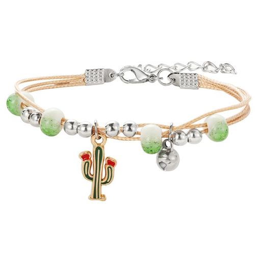 Bracelets À Breloques En Céramique Vintage, Joli Papillon, Requin Quantique, Bracelet Multicouche Pour Femme, Étudiante, Couple, Bijoux Bohèmes, Cadeau