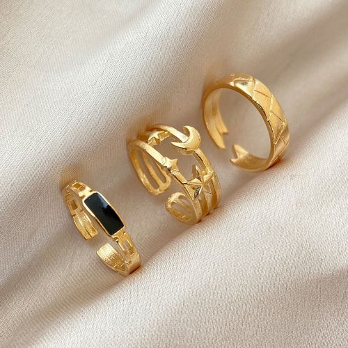 Bague Vintage Plaqué Argent Avec Ailes D'ange Pour Femme, Gothique, Punk, Steampunk, C¿Ur, Papillon, Crâne, Ensemble De Bijoux De Ix, 2021