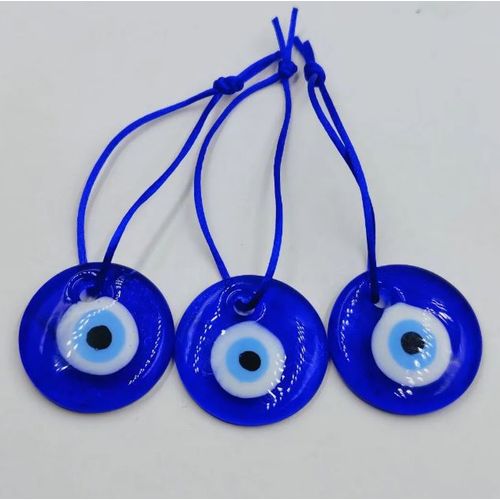 Pendentif En Verre Bleu Mauvais ¿Il, Fait À La Main, Porte-Bonheur Traditionnel, Pour Bureau, Mur, Maison, Sac À Dos, Clé, 10 Pièces