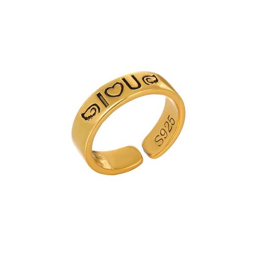 Bague Avec Lettre Noire Gravée Pour Maman, Meilleur Cadeau De Fête Des Mères, Bague En C¿Ur D'amour Papillon Pour Femmes, Bijoux Romantiques
