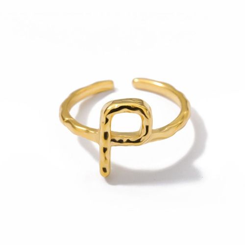 A-Z Initiale Lettre Anneaux Pour Hommes Femmes Réglable Charmes Akatsuki Anneaux Romantique Couple Doigt Vintage Anneau Bijoux Ami Cadeaux