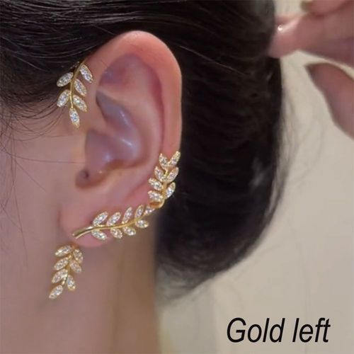 Boucles D'oreilles Clip Papillon En Argent Plaqué Pour Femme, Clips D'oreille Sans Piercing, Manchette D'oreille En Zircone, Bijoux À La Mode, Rotterdam, Kling, Contre-Indiqué, 2022