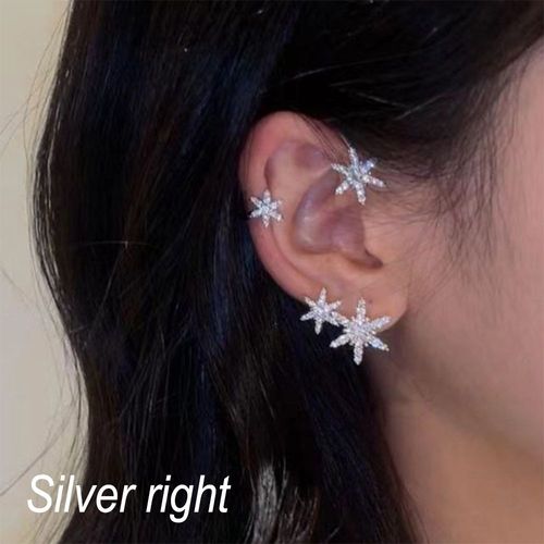 Boucles D'oreilles Clip Papillon En Argent Plaqué Pour Femme, Clips D'oreille Sans Piercing, Manchette D'oreille En Zircone, Bijoux À La Mode, Rotterdam, Kling, Contre-Indiqué, 2022