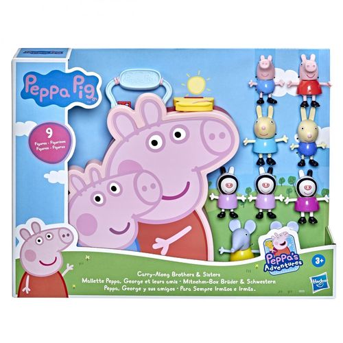 Peppa Pig Mallette Peppa, George Et Leurs Amis