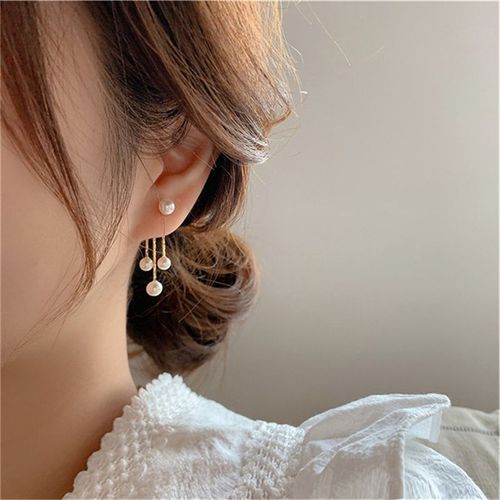 Boucles D'oreilles Coréennes Sans Piercing Pour Femmes, Clip D'oreille En Métal, Perle, Fleur, Queue De Poisson, Coeur, Bijoux Cadeaux, 216.239., 2022
