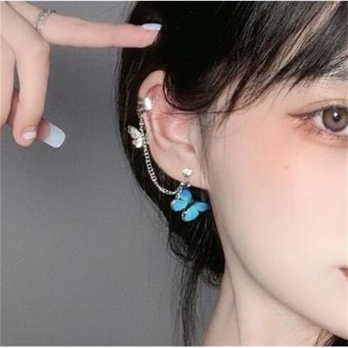 Boucles D'oreilles Coréennes Sans Piercing Pour Femmes, Clip D'oreille En Métal, Perle, Fleur, Queue De Poisson, Coeur, Bijoux Cadeaux, 216.239., 2022