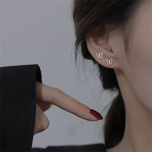 Boucles D'oreilles Coréennes Sans Piercing Pour Femmes, Clip D'oreille En Métal, Perle, Fleur, Queue De Poisson, Coeur, Bijoux Cadeaux, 216.239., 2022