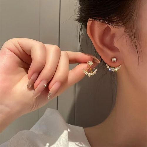 Boucles D'oreilles Coréennes Sans Piercing Pour Femmes, Clip D'oreille En Métal, Perle, Fleur, Queue De Poisson, Coeur, Bijoux Cadeaux, 216.239., 2022
