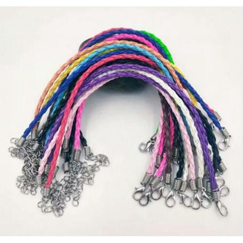 Bracelet En Cuir Multicolore Pour Homme Et Femme, 10 Pièces/Lot, Ulrasée, Corrigé Ster Brabant, Bijoux De Direction, Livraison Rapide
