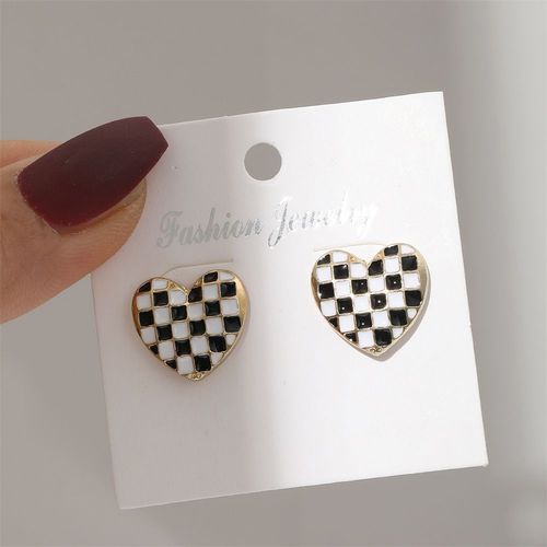 Ensemble De Boucles D'oreilles Papillon Noir Et C¿Ur, Couleur Or, Pour Femmes, Vintage, Perle Acrylique, Cerceau, Tendance, Bijoux, Cadeaux, 2022