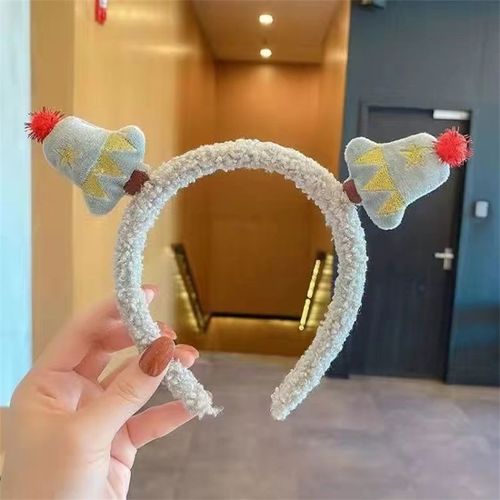 Serre-Tête De Noël Pour Filles, Mignon, Serre-Tête, Père Noël, Elk, Bonhomme De Neige, Accessoires De Coiffure, Cadeaux De Noël