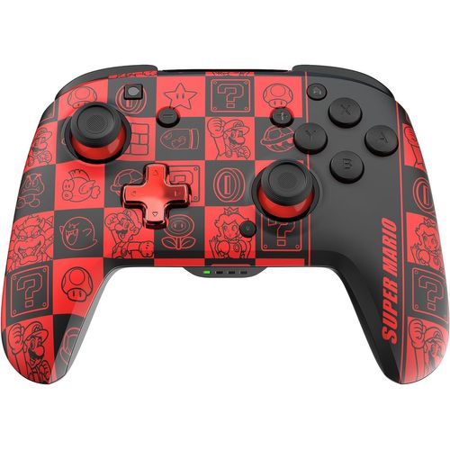 Manette Sans Fil Pdp Super Icon Rematch Glow Pour Nintendo Switch