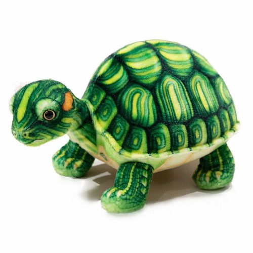Poupée Tortue Amphibie Tortue De Mer En Peluche Poupée Tortue Brésilienne Poupée De Chiffon Écureuil Vert Brésilien - 32 Cm (0,22 Kg)