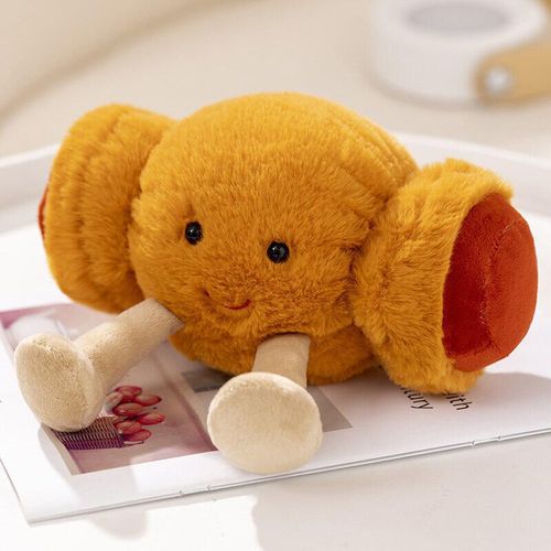 Mignon Et Adorable Petits Yeux Bâtonnets De Pâte Frits Pain Petit Déjeuner Histoire Poupée Petits Pieds Peluche Bébé Poupée De Confort Paquet De Saucisses 25 Cm 0,08 Kg - 23-33 Cm