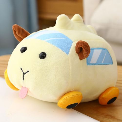 Peluche Cochon D'inde De Dessin Animé, Poupée De Chiffon, Poupée Hamster Poupée Souris Abi (Bordure Bleue) - 20 Cm (Environ 0,2 Kg)