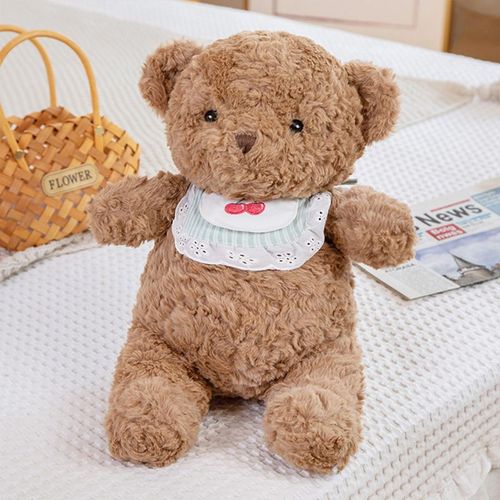 Dessin animé Orun Orange Spring Kindergarten Animal Doll Series Ours Poupée Lapin Poupée Renard Poupée Ours - 40 cm 0,425 kg