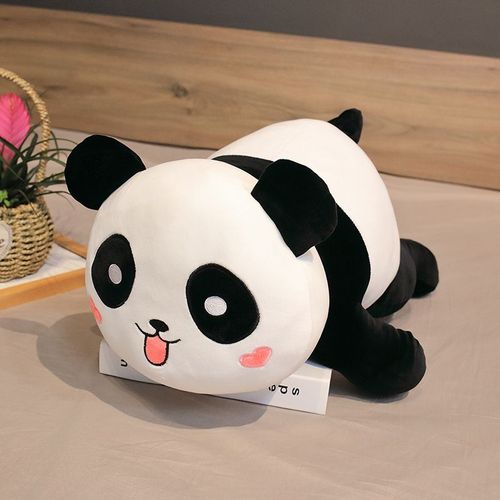 Peluche Panda Papa Bear Pour Enfants, Jolie Poupée Ours, Grand Oreiller De Couchage ?Il Rond - 115 Cm 3 Kg