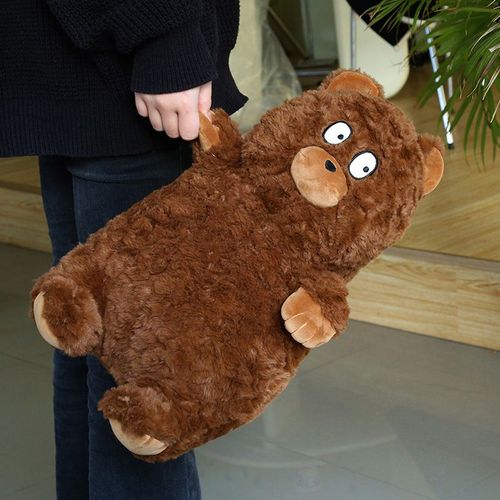 Poupée en peluche de la série Popova regardant le lapin chat bleu gros nez chien cochon rose poupée cadeau Ours Dai Dai - 40 cm