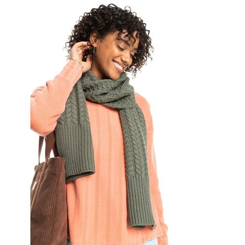 Rosy Sunset - Écharpe En Tricot Pour Femme - Vert -