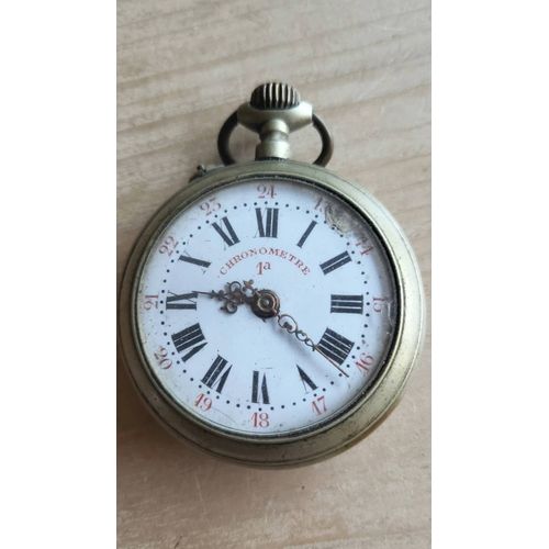 Montre À Gousset, Chronomètre 1a, Chemin De Fer Belge