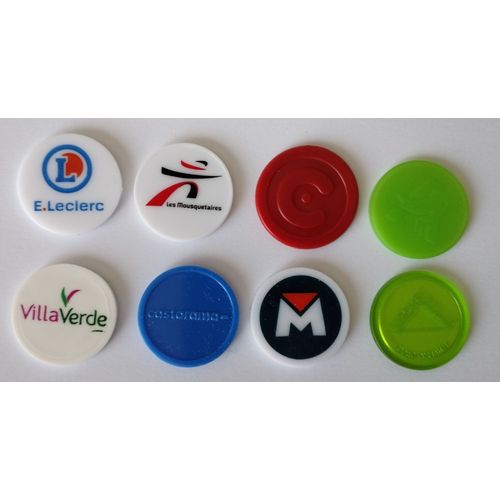 Lot 8 Jetons De Caddie - Jamais Servi