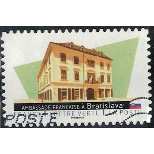 France 2024 Oblitéré Used Ambassade Française À Bratislava Su