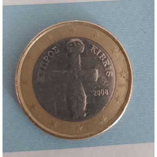 Piece De 1€ De Chypre De 2008