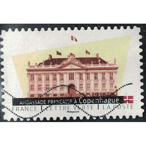France 2024 Oblitéré Used Ambassade Française À Copenhague