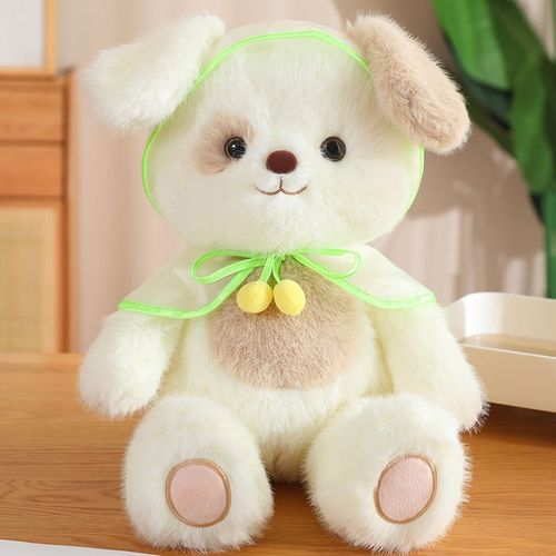 Adorable Petit Panda En Peluche En Laine, Poupée, Chiot, Grand Oreiller, Cadeau D'anniversaire Pour Enfants Bavoir Mouton-45cm