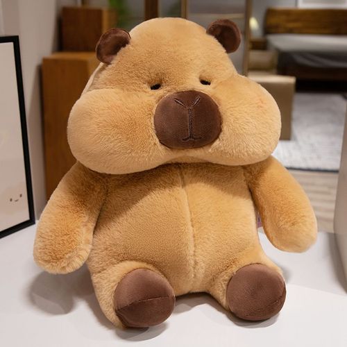 Peluche Douce En Forme De Chien Husky, Chiot Capybara, Oreiller De Couchage Pour Enfants Cochon-23cm