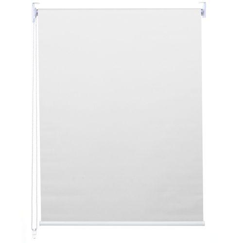 Store À Enrouleur Pour Fenêtres, Hwc-D52, Avec Chaîne, Avec Perçage, Isolation, Opaque, 110 X 230   Blanc