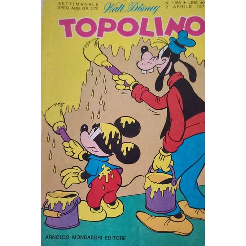 Topolino Walt Disney N 1166
