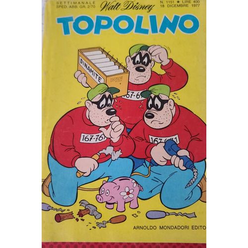 Topolino Walt Disney N 1151