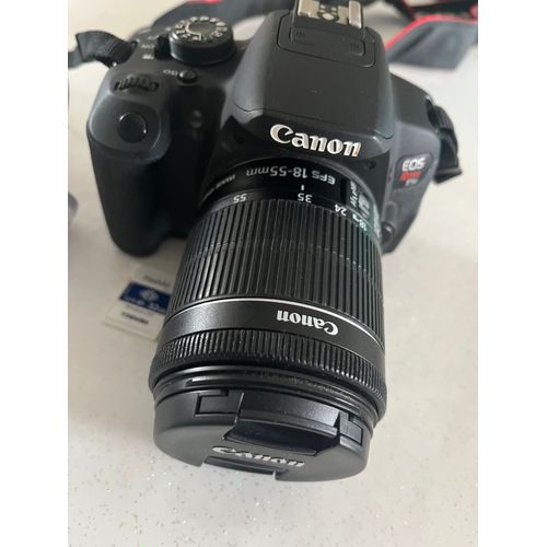Canon EOS Rebel T5i 18 Mpix + Objectif EFS 18-55mm - Noir