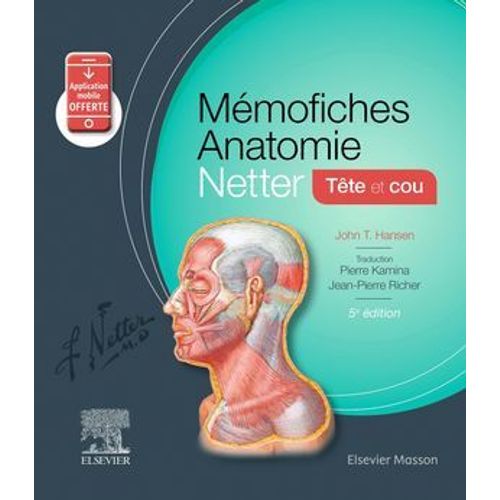 Mémofiches Anatomie Netter - Tête Et Cou