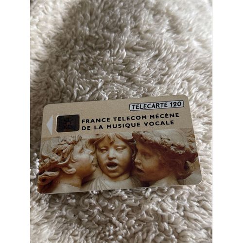 Carte Téléphonique France Telecom Mécène De La Musique Vocale 