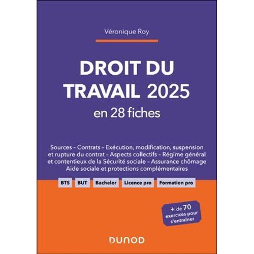 Droit Du Travail 2025 En 28 Fiches