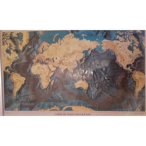 Carte Du Fond Des Océans