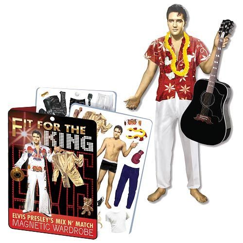Elvis Presley Fit For The King, Mix N' Match Magnetic Wardrobe, Dress-Up