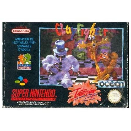 Clay Fighter Snes Super Nintendo