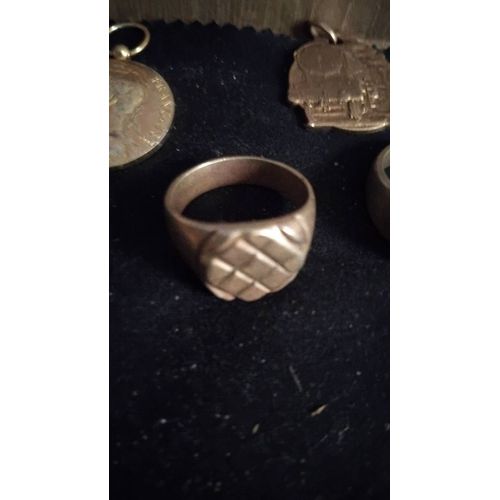 Bague Chevalière Pour Homme En Or 18k, Poids9,22g