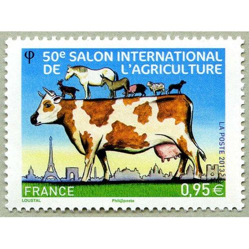 Cinquantenaire Du Salon De L'agriculture Année 2013 N° 4729 Yvert Et Tellier Luxe