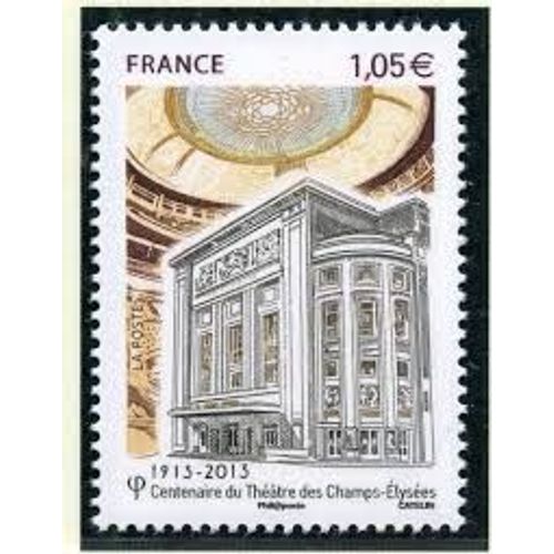 Centenaire Du Théâtre Des Champs Elysées Année 2013 N° 4737 Yvert Et Tellier Luxe