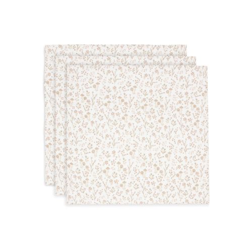 Lot De 3 Langes Gaze De Coton 70 X 70 Cm Bloomy - Jollein