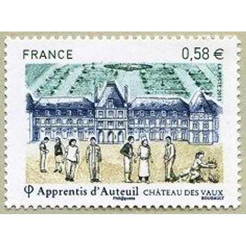 Les Apprentis D'auteuil : Château Des Vaux Année 2013 N° 4738 Yvert Et Tellier Luxe