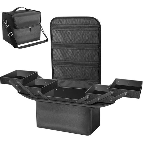 Malette Maquillage Valise Maquillage Professionnel Noir Malette Onglerie Vanity Et Trousses À Maquillage Malette Rangement Maquillage Malette Coiffure Rangement Onglerie
