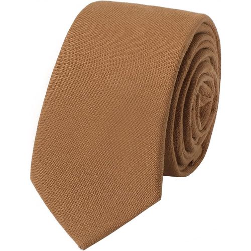 Cravates Fines Pour Homme,Unies,En Coton,Pour Fête De Mariage,Fête