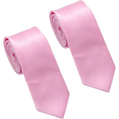 Paquet De 2 Cravates Roses,Vêtements De Cérémonie Pour Hommes,Cravates D'affaires,Cravates De Chemise Professionnelles,Adaptées Aux Occasions Professionnelles Et De Mariage